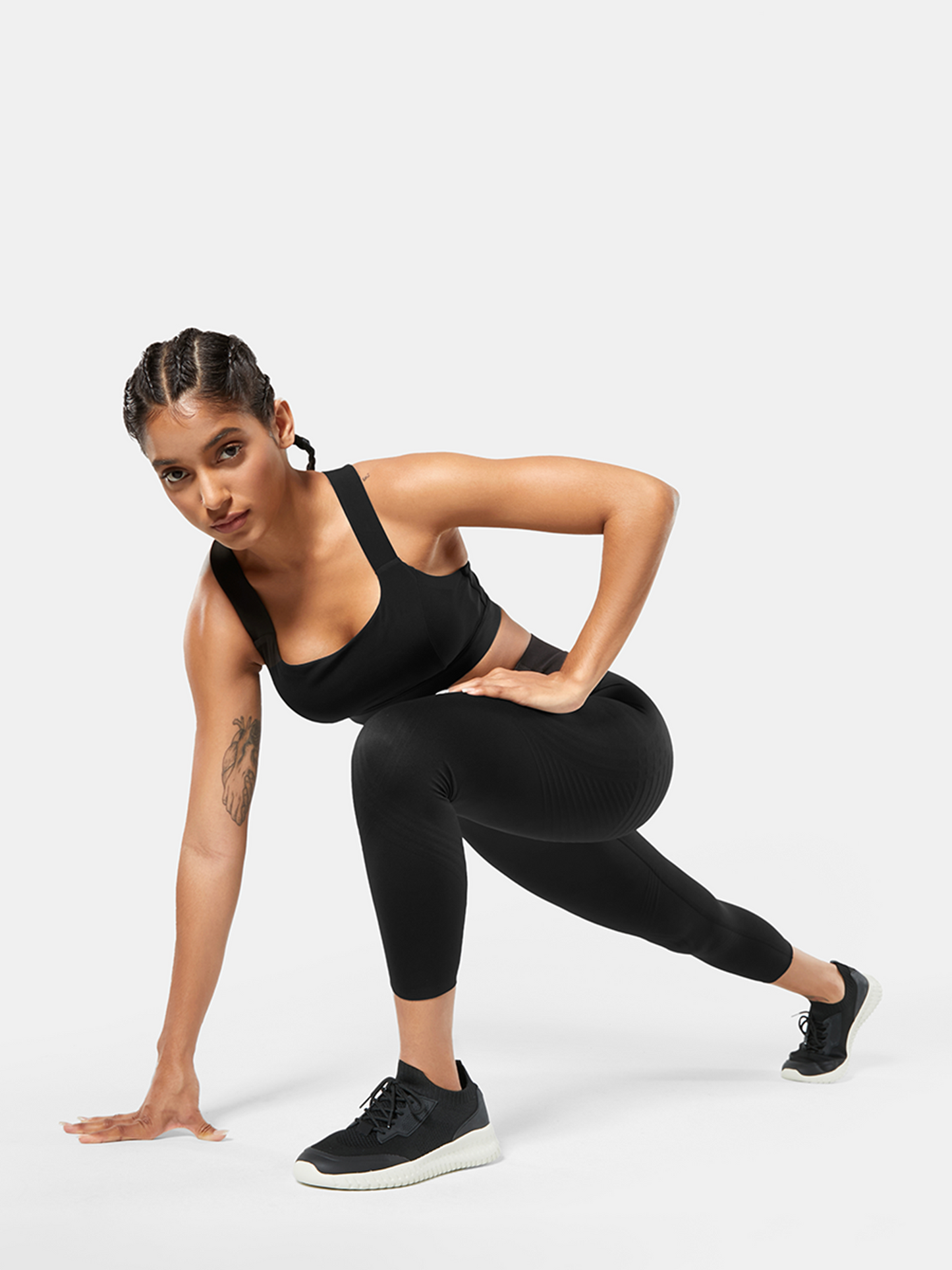 Body Sculpt 7/8 Leggings (Reversible Wear)