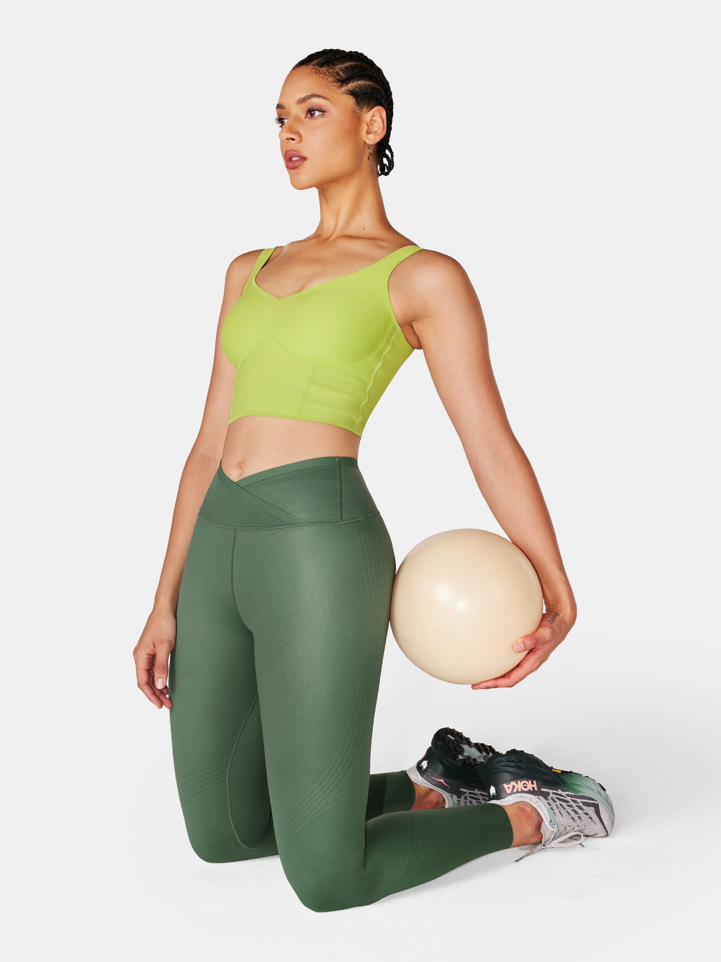 Body Sculpt Faux Leather Leggings (Reversible Wear)