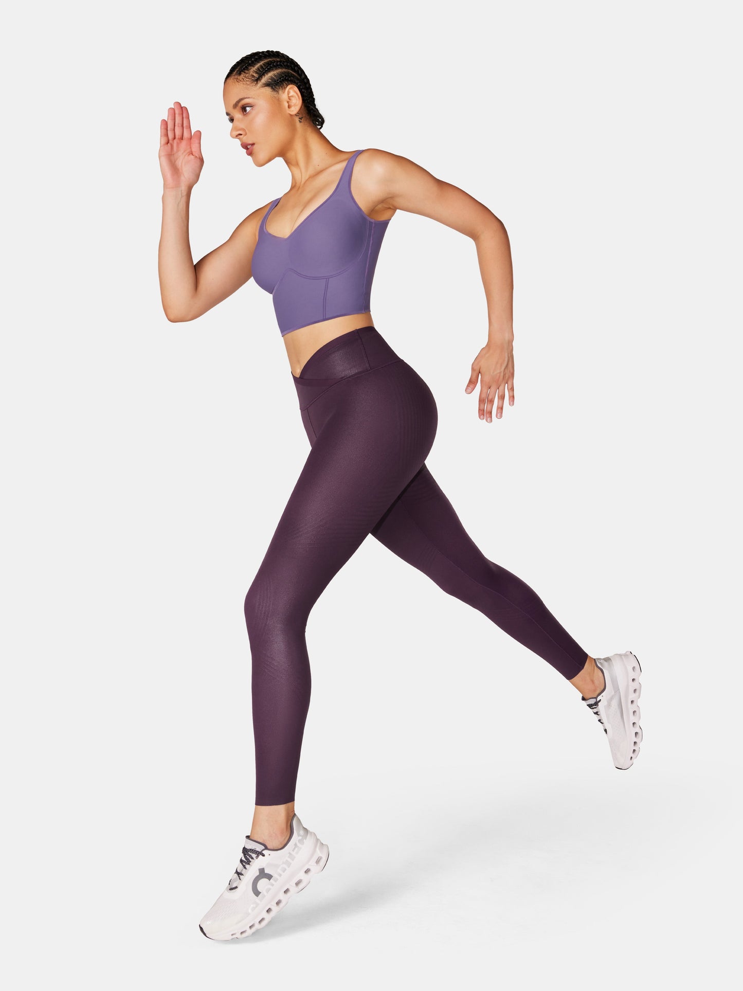 Body Sculpt Faux Leather Leggings (Reversible Wear)