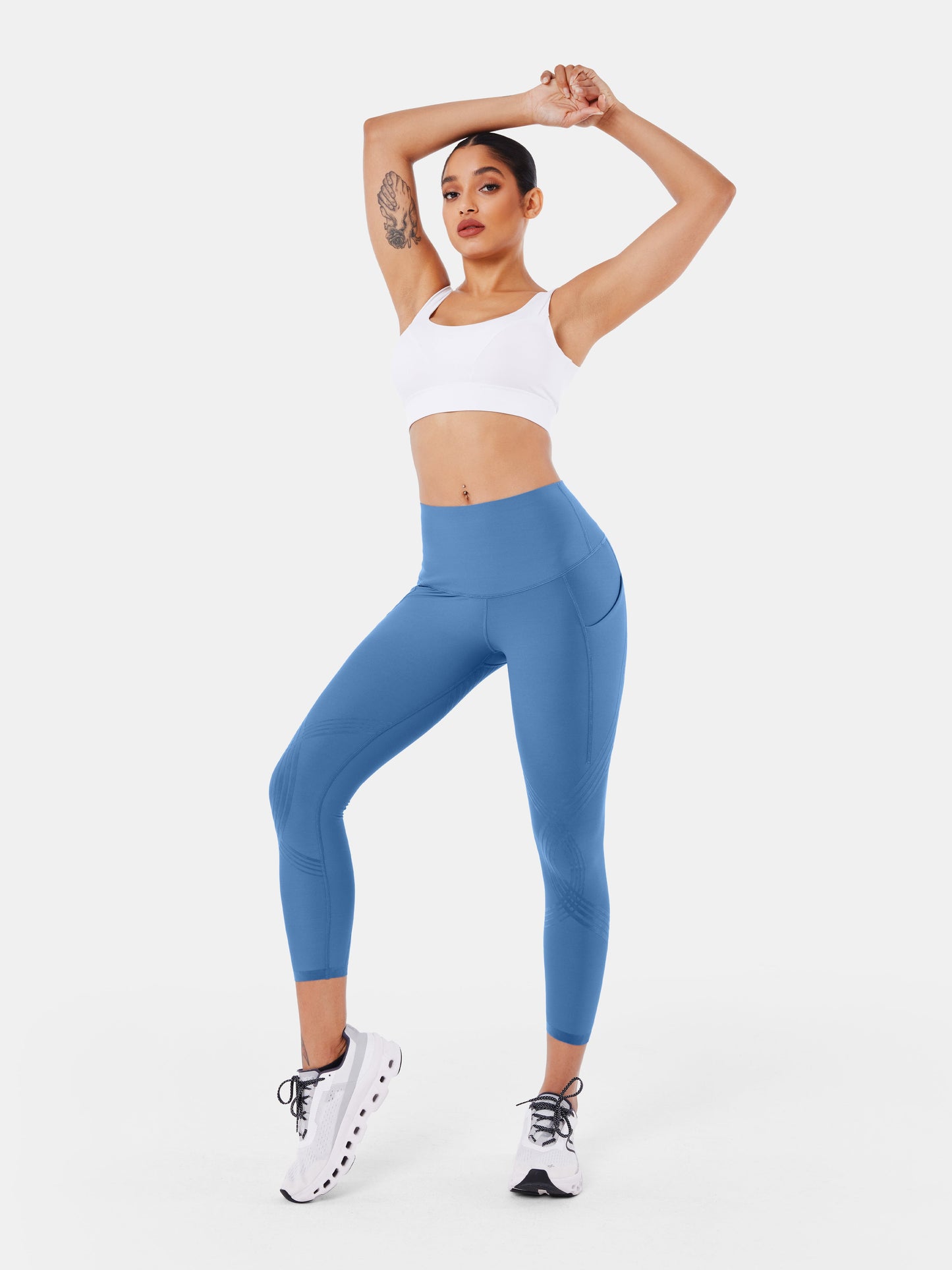Body Sculpt Side Pocket 7/8 Leggings