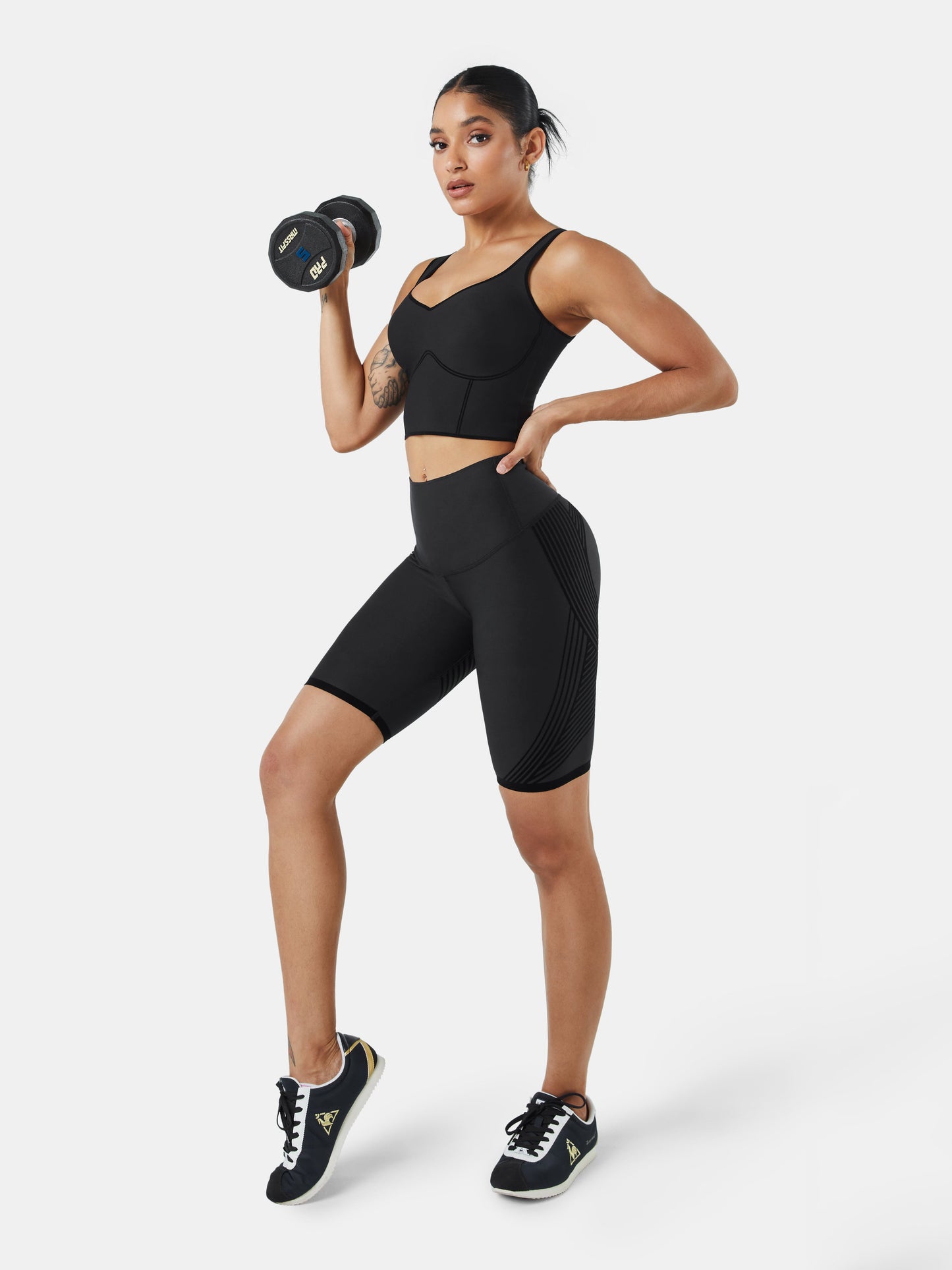 Body Sculpt 9" Biker Shorts (Reversible Wear)