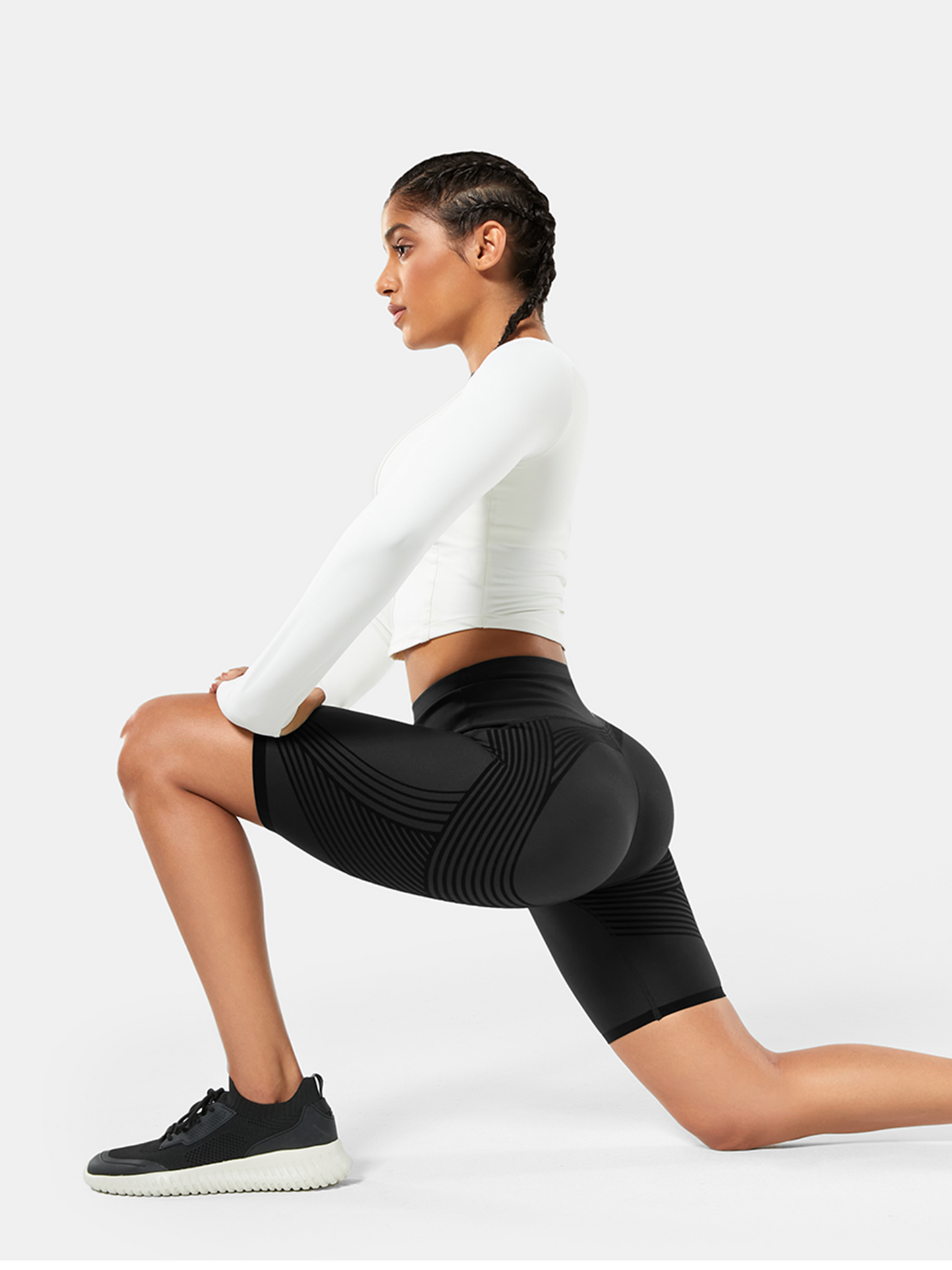 Body Sculpt 9" Biker Shorts (Reversible Wear)