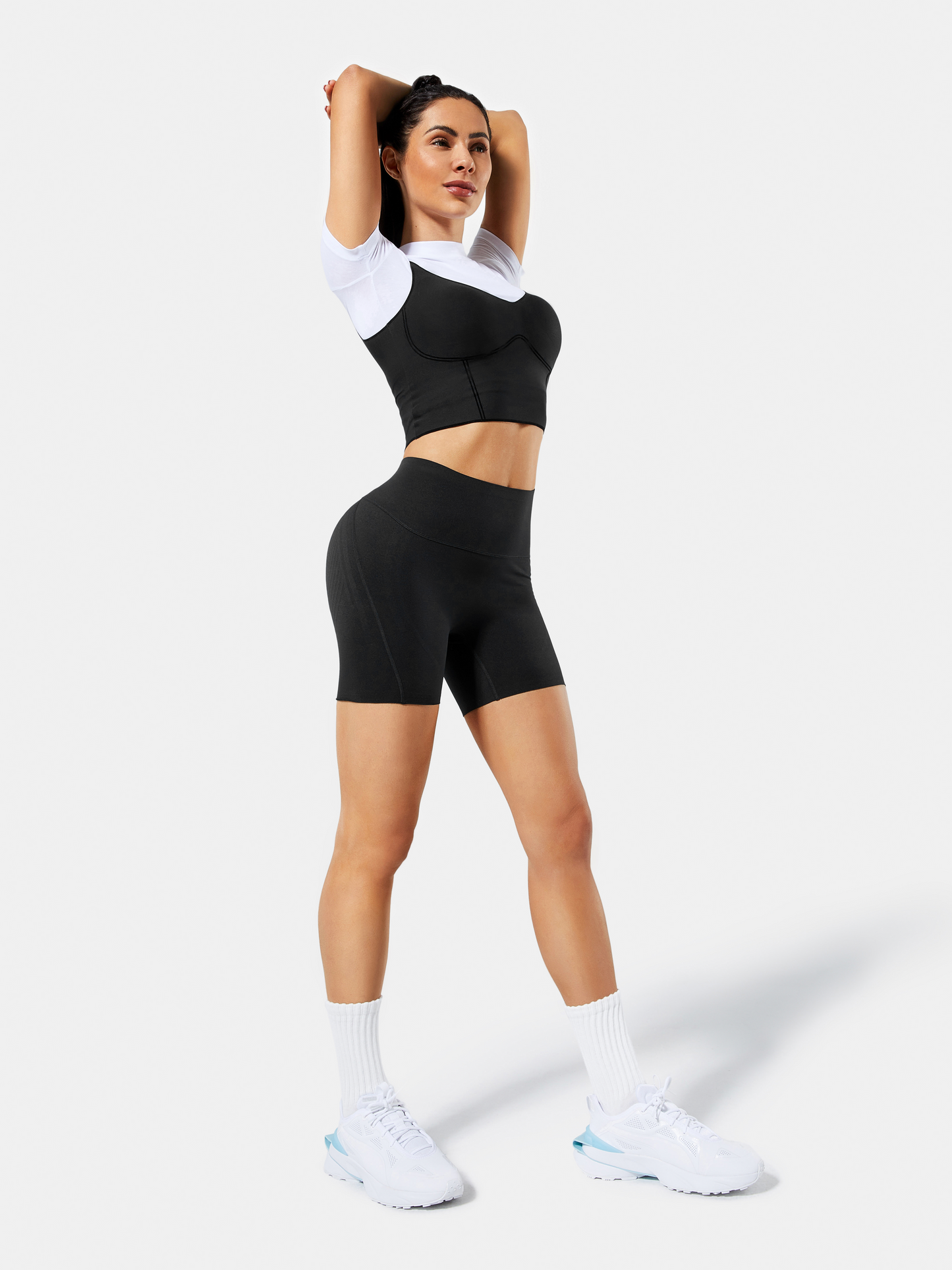 Body Sculpt 6" Biker Shorts (Reversible Wear)