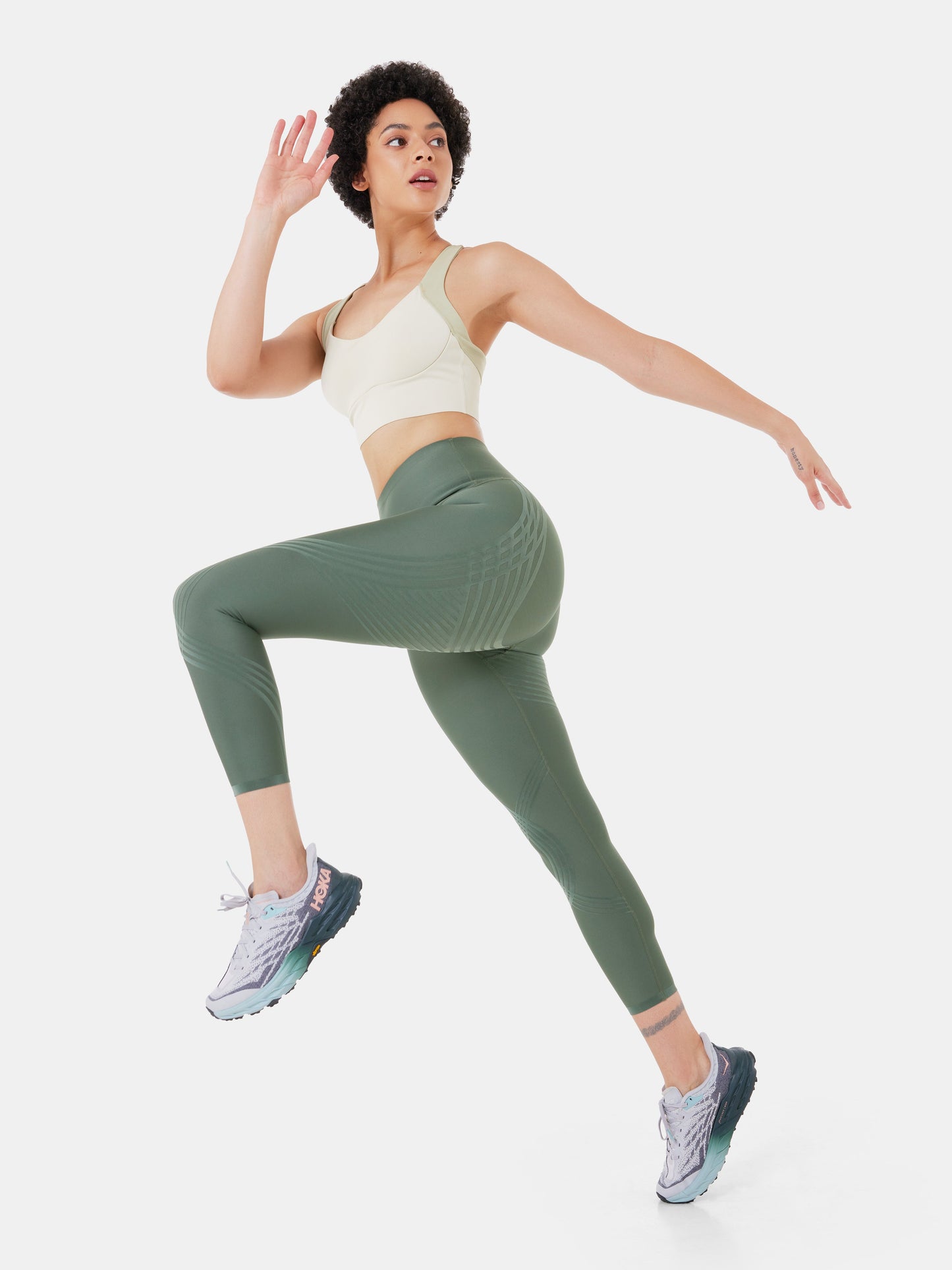 Body Sculpt 7/8 Leggings (Reversible Wear)