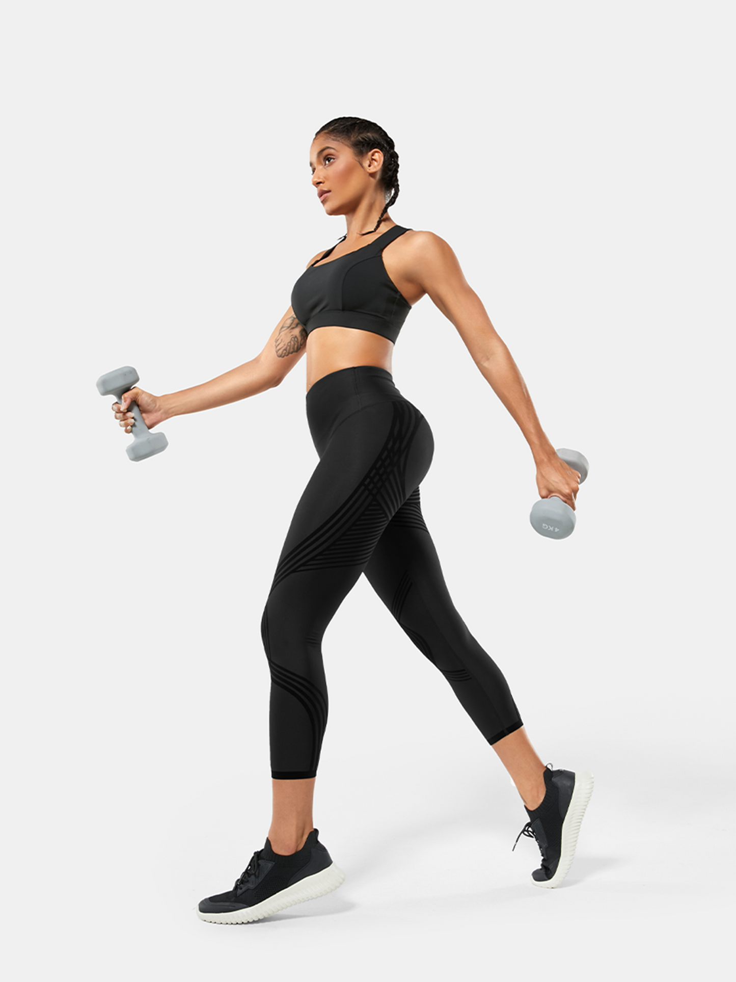 Body Sculpt 7/8 Leggings (Reversible Wear)