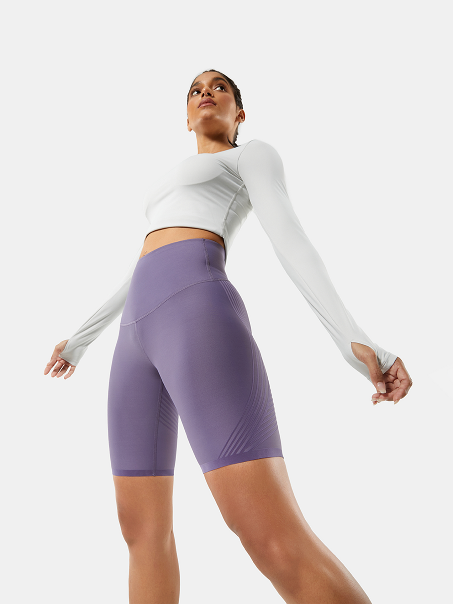 Body Sculpt 9" Biker Shorts (Reversible Wear)