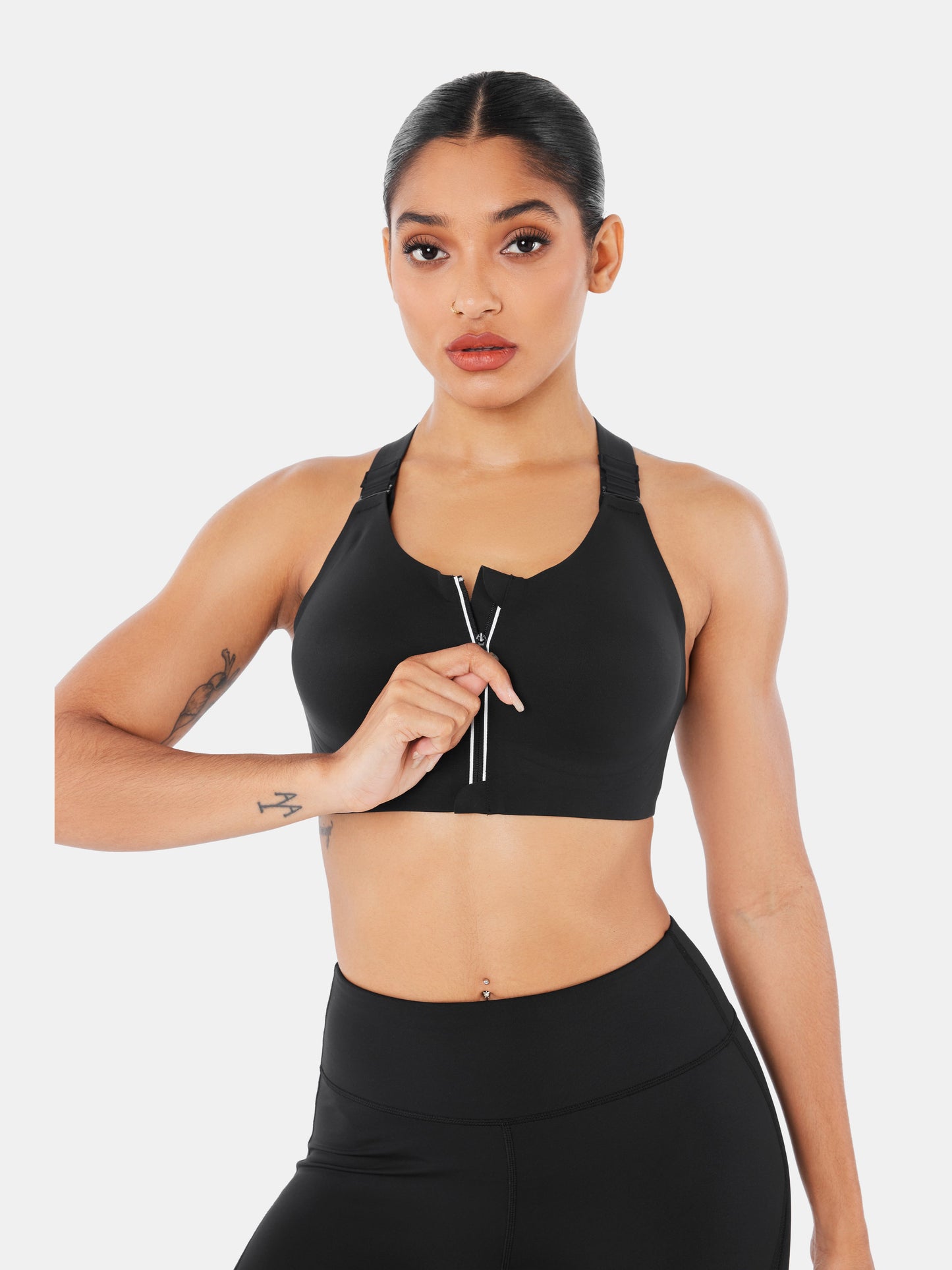 SpeedDry™ Front Zip Sports Bra